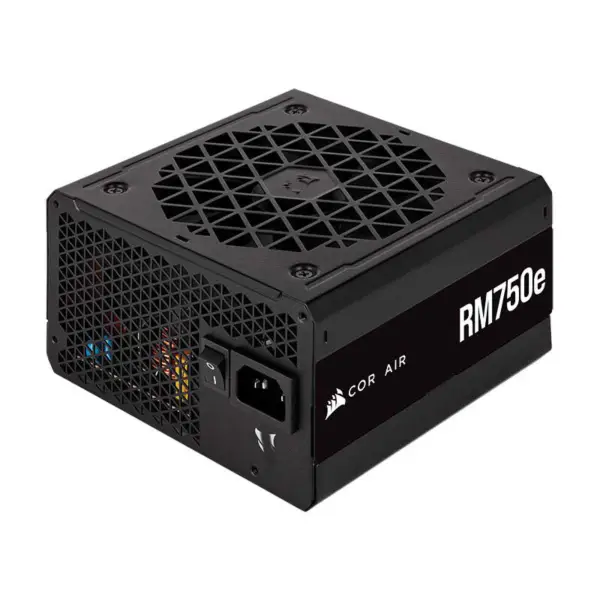 Cors Air Pc Stromversorgungen Rm750e 750w Stromversorgung Gold Vollmodul Geräuscharmes Lüfter Start Stop Smart Wake-up Rps0147