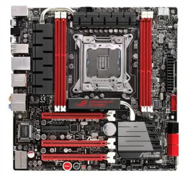 Asus Rampage IV Gene Desktop Motherboard X79 Sockel LGA 2011 Core i7 DDR3 64G ATX UEFI BIOS