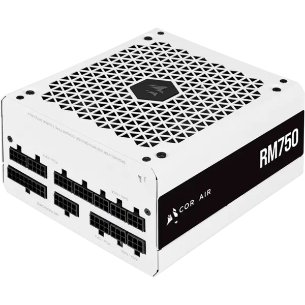 Cors Air Netzteil Psu Rm750 750w Weiß Vollmodul 80plus Gold Netzteil 140mm Low Noise Fan Smart Wake-up Rps0119