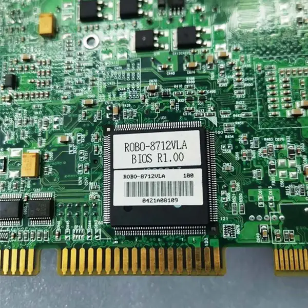 Robo-8712vla Bios R1.00 mit Speicher und Lüfter Industrielle Steuerung Motherboard