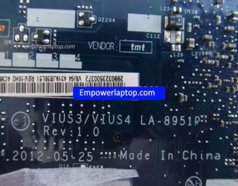 Lenovo IDEAPAD S400 LA-8952P 11SS90002932 Hauptplatine