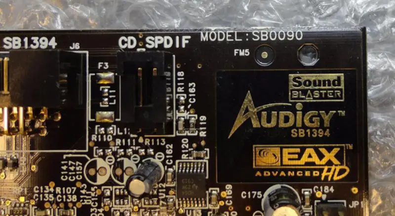 Creative Sound Blaster Audigy SB0090 5.1 Kanal PCI Soundkarte