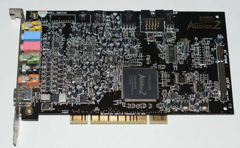 Creative Sound Blaster Audigy 2 SB0240 7.1 Kanal PCI Soundkarte