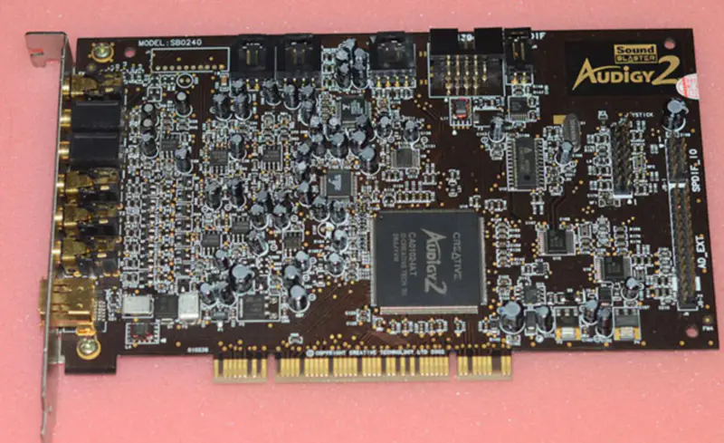 Creative Sound Blaster Audigy 2 SB0240 7.1 Kanal PCI Soundkarte