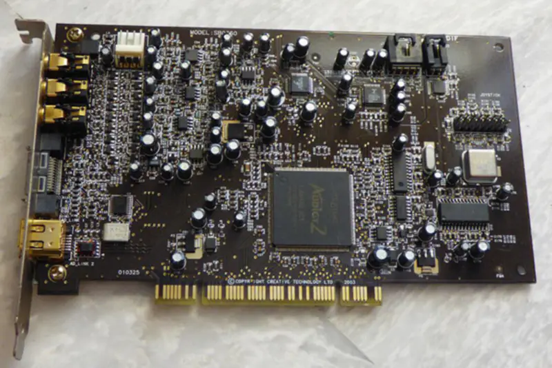 Creative Sound Blaster Audigy 2 SB0360 7.1 Kanal PCI Soundkarte