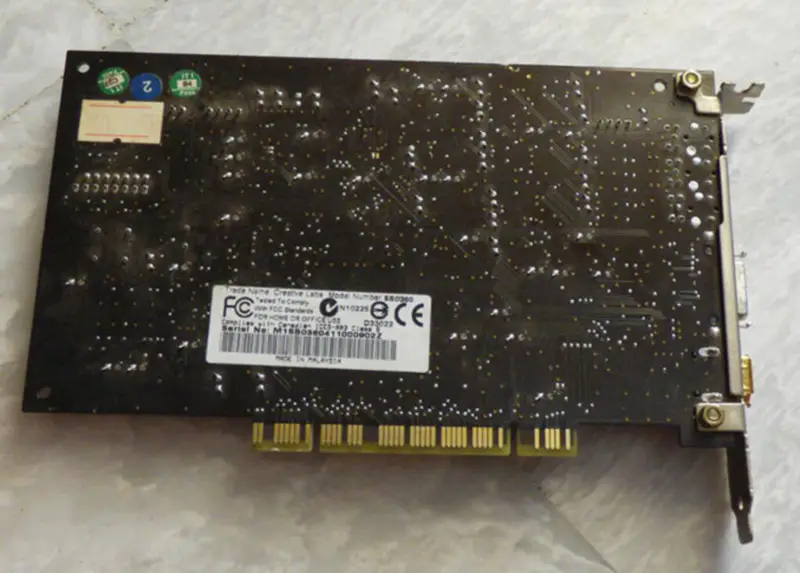 Creative Sound Blaster Audigy 2 SB0360 7.1 Kanal PCI Soundkarte
