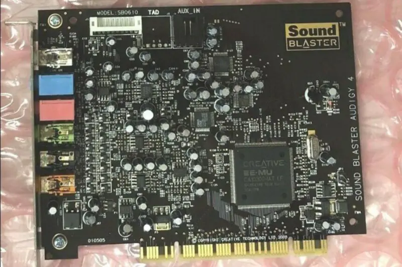 Creative Sound Blaster Audigy 4 Value SB0610 Kanal 7.1 Soundkarte