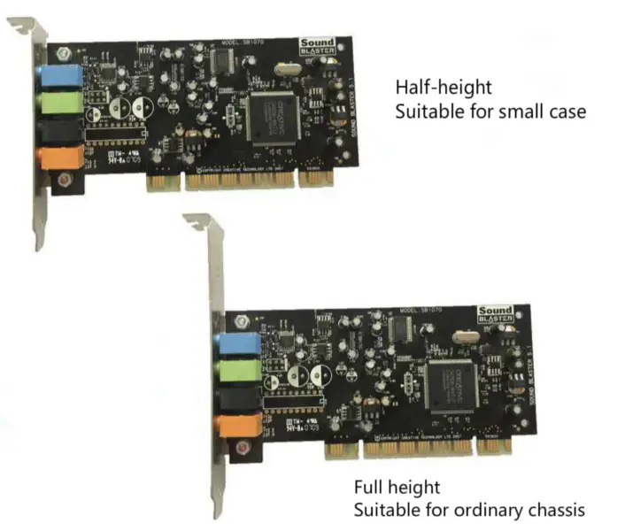 Creative Sound Blaster SB1070 5.1-Kanal-PCI-Soundkarte
