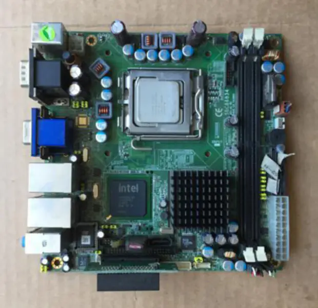 AXIOMTEK SBC86834 REV A1-RC Industrie-Motherboard Dual Network Port 945GC Chipsatz