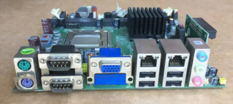 AXIOMTEK SBC86834 REV A1-RC Industrie-Motherboard Dual Network Port 945GC Chipsatz