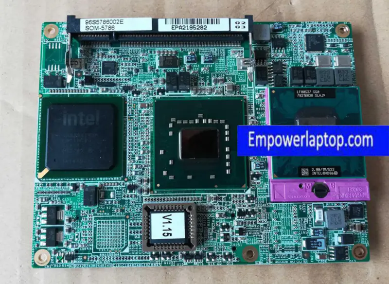 Advantech SOM-5786 REV A1 Grundplatine für industrielle Geräte
