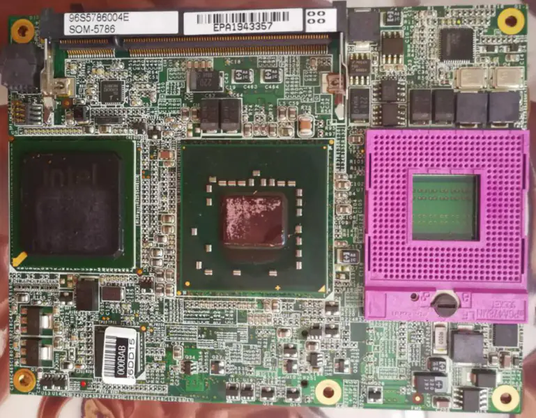 Advantech SOM-5786 REV B1 Grundplatine für Industrieanlagen