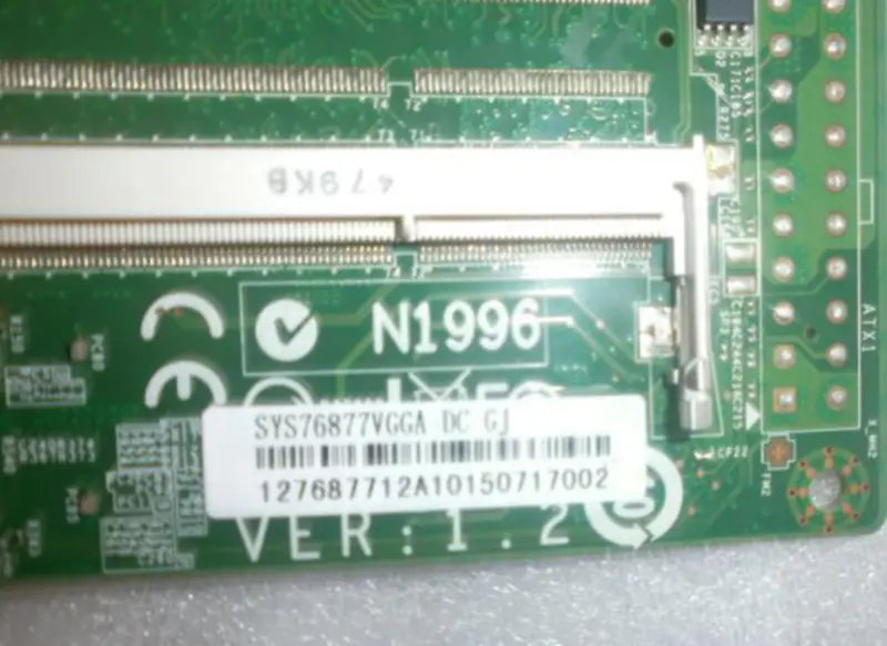 AXIOMTEK SYS76877VGGA-DC-GJ MS-9893 VER:1.2 Grundplatine für industrielle Steuerungsanlagen