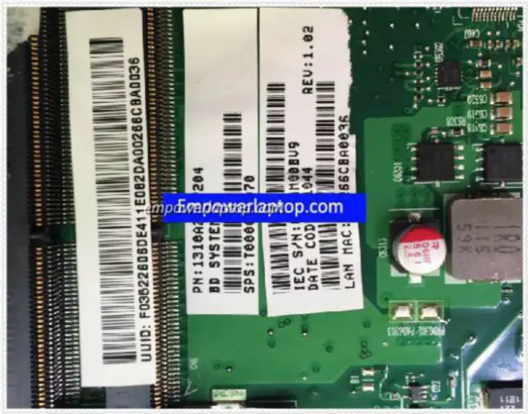 Toshiba DX1215 T000012070 Hauptplatine