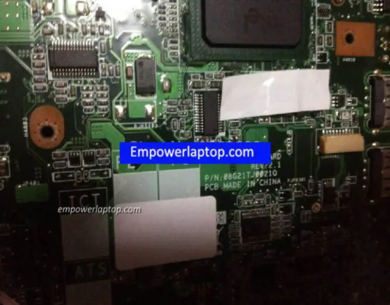 Asus T12J Hauptplatine