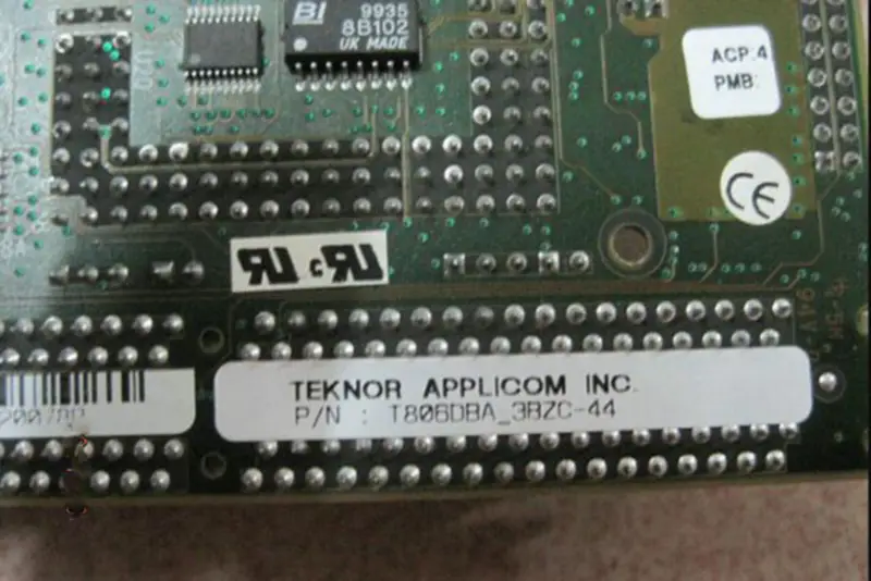T806 T806DBA_3BZc-44 Grundplatine für industrielle Steuerungen, halbe ISA-Größe