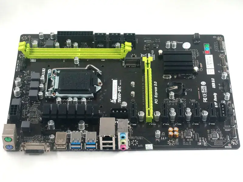 Biostar TB250-BTC Hauptplatine TB250 LGA1151 6PCIE PC