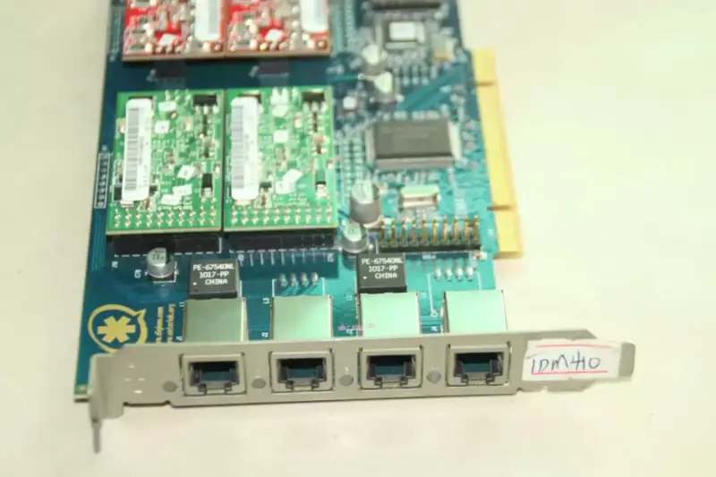 Asterisk TDM410P 4-Kanal Analogkarte Sprachkarte mit FXO+FXS Modulen
