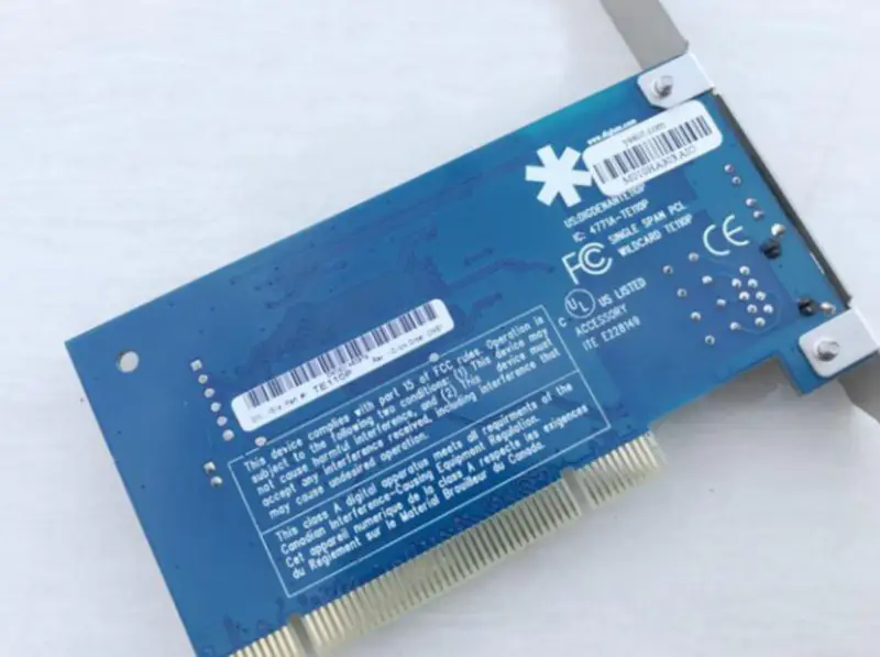 Asterisk E1 Karte TE110P Digital 1 Port Asterisk Karte Asterisk E1/T1/J1 Karte Single Port