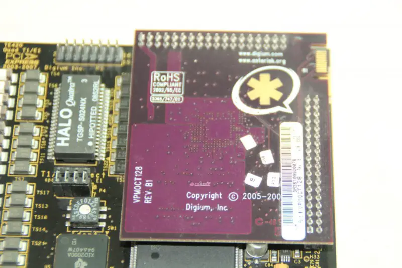 Asterisk TE420P TE420 4-Port Digital Karte E1/T1 PCI-Express Karte