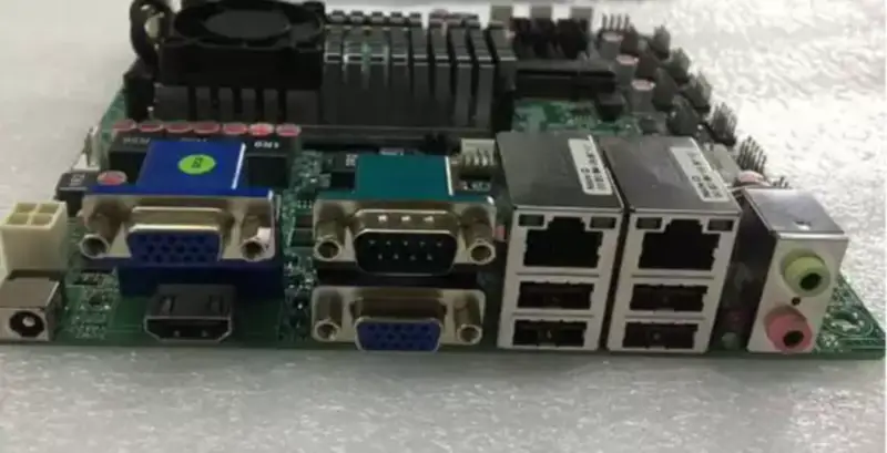 17X19 TN-C1037U Dual-Core Industrie-Motherboard LVDS mit 10 COM
