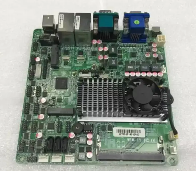 17X19 TN-C1037U Dual-Core Industrie-Motherboard LVDS mit 10 COM