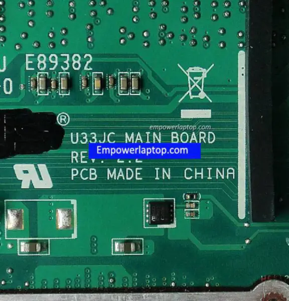 Asus U33JC Hauptplatine