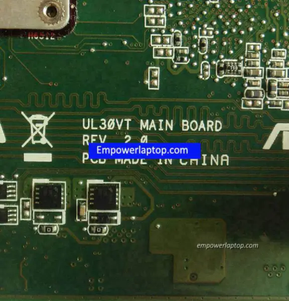 Asus UL30VT Hauptplatine (nur die Hauptplatine)