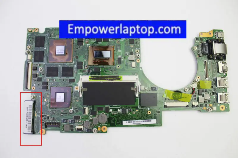 Asus Zenbook UX51VZ-CN036H Hauptplatine