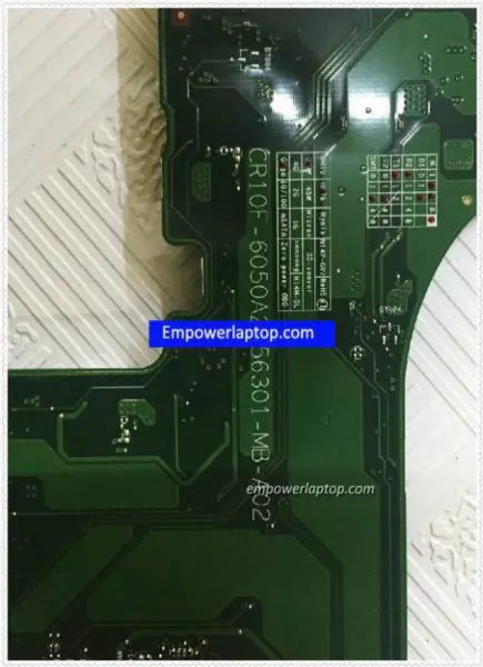 Toshiba V000318090 CR10F-6050A2556301-MB-A02 Hauptplatine