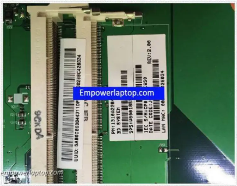 Toshiba L505 V000185560 Satellite L505 Hauptplatine