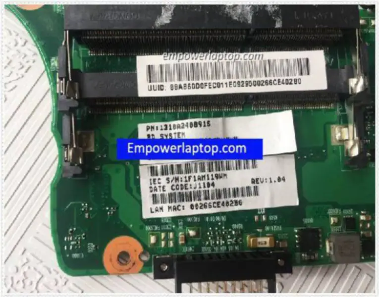 Toshiba V000225130 Satellite C655 C650D Hauptplatine