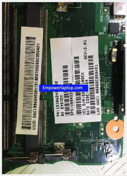 Toshiba V000225140 C650 C655 Hauptplatine