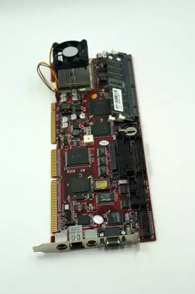 Crystal V10308 REV. 1.2 Sockel 370 Intel 440BX Chipsatz Pentium III LAN VGA SCSI Schnittstelle Motherboard
