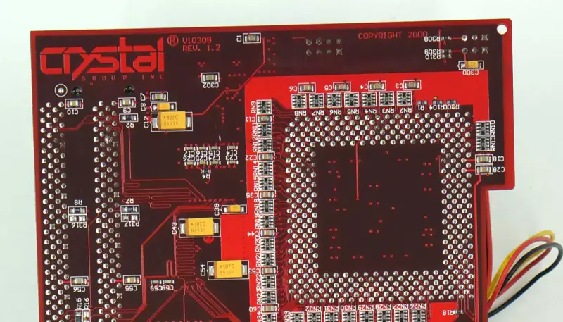 Crystal V10308 REV. 1.2 Sockel 370 Intel 440BX Chipsatz Pentium III LAN VGA SCSI Schnittstelle Motherboard
