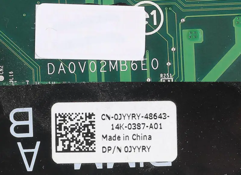 Laptop Mainboard für DELL Vostro 3450 V3450 PC Mainboard CN-0JYYRY 0JYYRY DA0V02MB6E0 getestete DDR3