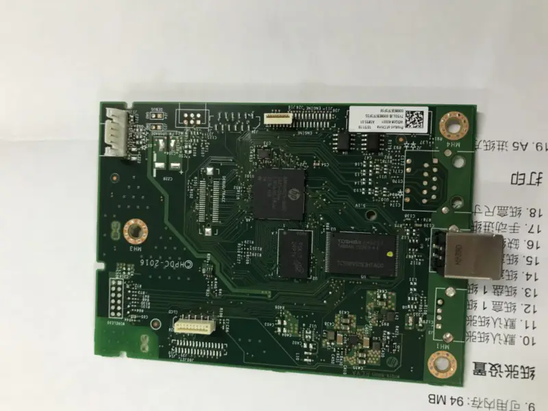 W2Q09-60001 Formatter Board für HP LaserJet Pro M404N M404 404 Hauptplatine MotherBoard Logic Board Kompatibel für Toner 76A