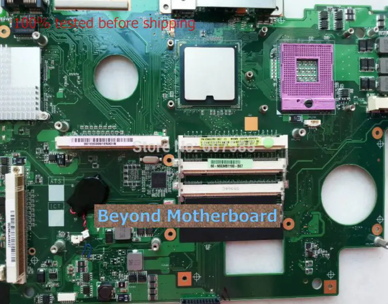 Asus W90VN Hauptplatine