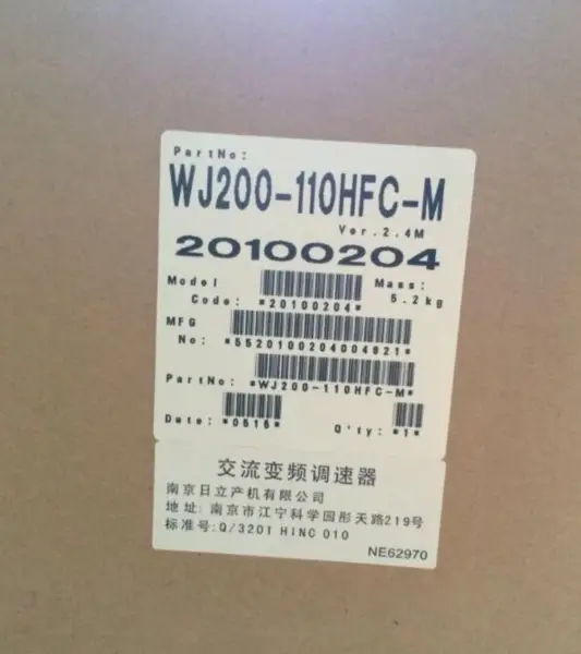 HITACHI WECHSELRICHTER WJ200-110HFC-M 11KW NEU