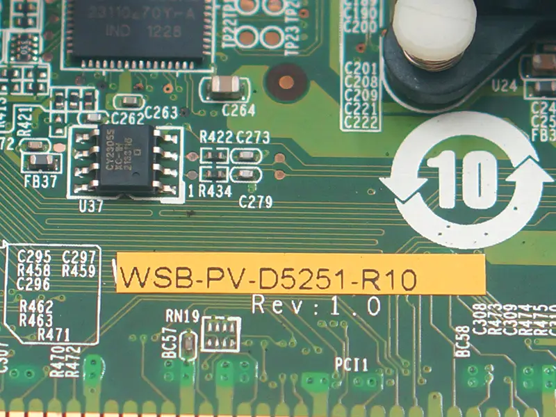 IEI WSB-PV-D5251-R10 Hauptplatine