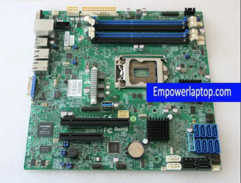 Supermicro X10SL7-F C222 LGA 1150 singel Server Mainboard unterstützt V2 V3 V4 CPU SAS