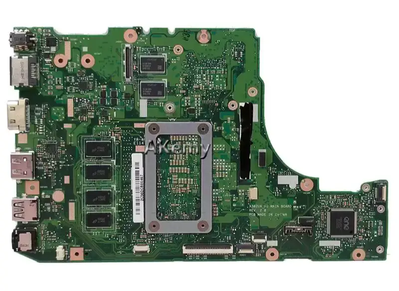 Asus X302UJ mit I3-6100 CPU 4GB RAM Motherboard für ASUS X302U Laptop Rev 2.0 DDR4 4G