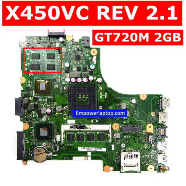 Asus X450VC GT720M 2GB Motherboard für ASUS X450VC X450V X450 A450V Laptop