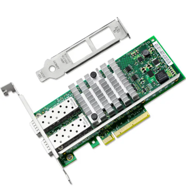 Intel X520-SR2 10G dual SFP+ Ethernet NIC Karte Netzwerkkarte E10G42BFSR Ethernet Server Adapter