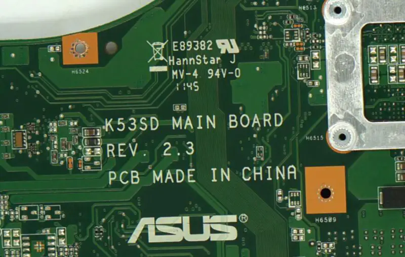 Asus X53E Hauptplatine