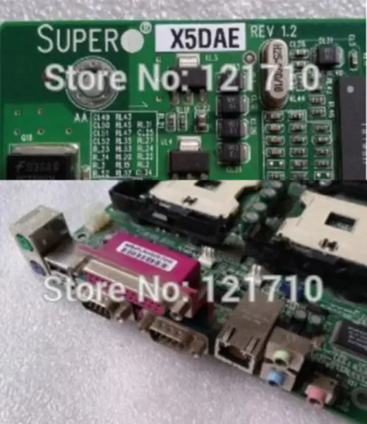Supermicro X5DAE REV 1.2 dualer 604-Sockel Board für Industrieanlagen