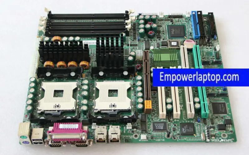 SuperMicro X5DAL-TG2 Workstation-Motherboard mit 533 FSB und zwei Netzwerkkarten Sockel 604