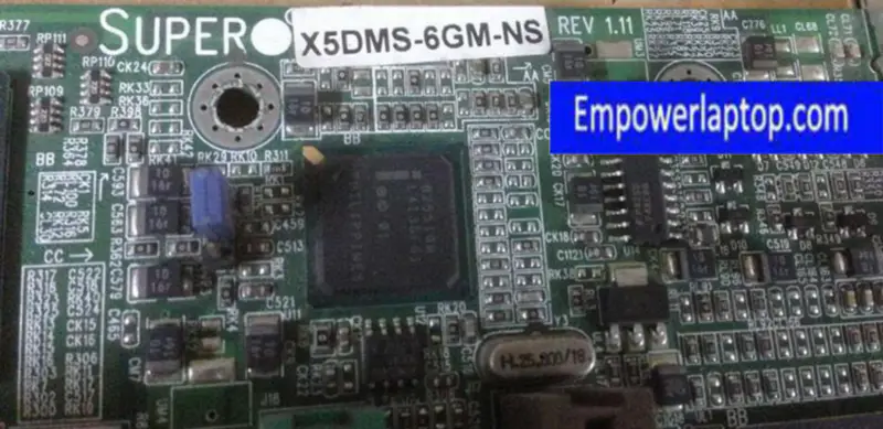 SuperMicro X5DMS-6GM-NS 604 Server-Motherboard