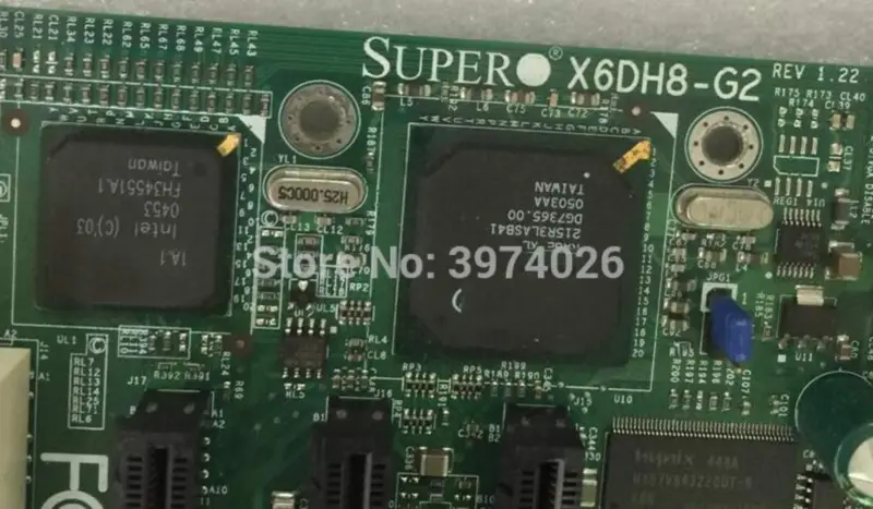 SuperMicro X6DH8-G2 Dual 604 Server-Motherboard 320SCSI