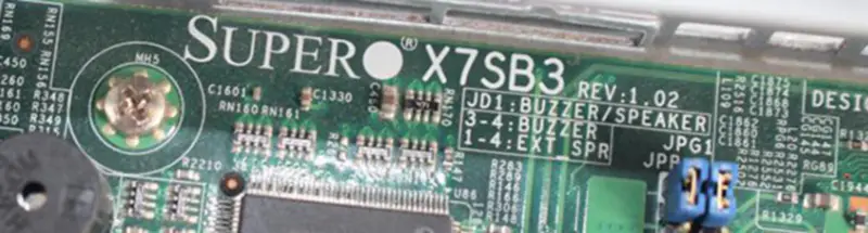 SuperMicro X7SB3 REV 1.02 Server-Motherboard
